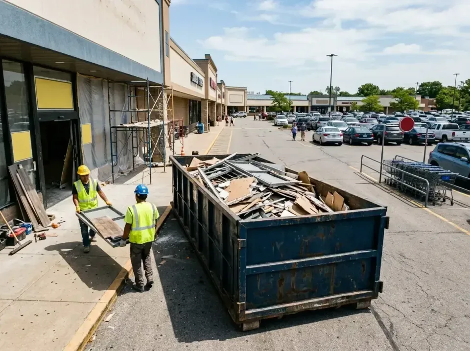 retail-store-renovation-debris-003 — frequently asked questions, Roll-off Dumpster Rentals in Pagedale, MO